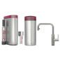 Preview: Quooker Flex Square | Reservoirs COMBI | CUBE & Filter | Voll-Edelstahl | sofort-Kochend-Wasserhahn